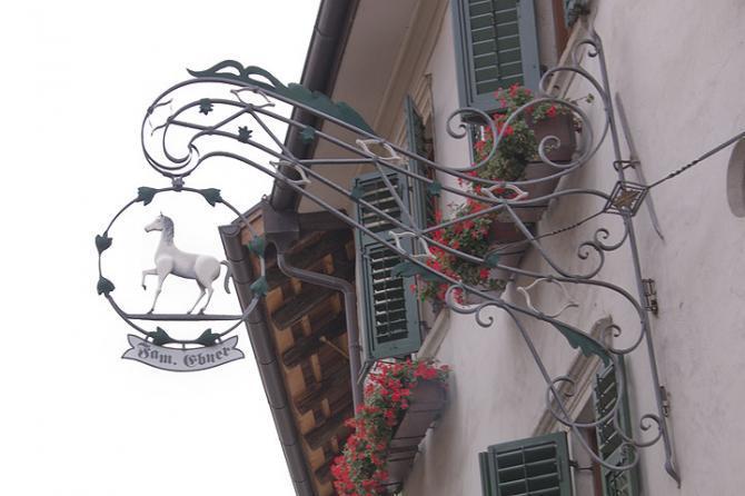 Bed and Breakfast Weisses Roessl Appiano Sulla Strada Del Vino Esterno foto
